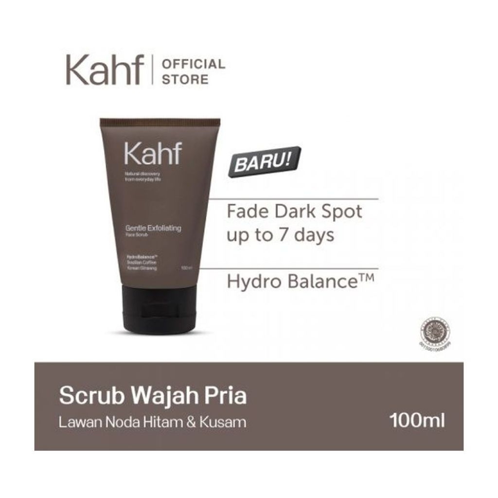 Kahf Face Scrub Gentle Exfoliating 100ml