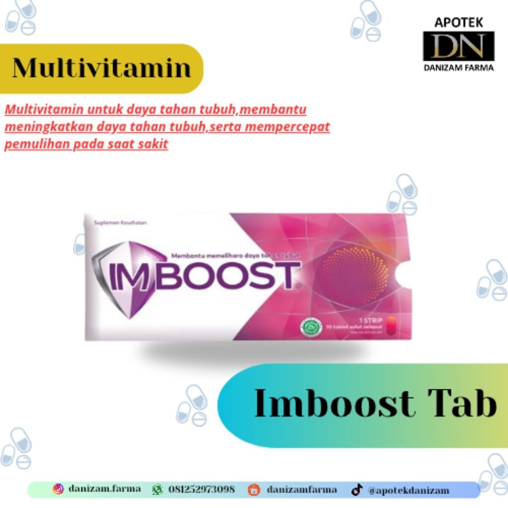 Imboost Tablet (1 Strip@10tab)