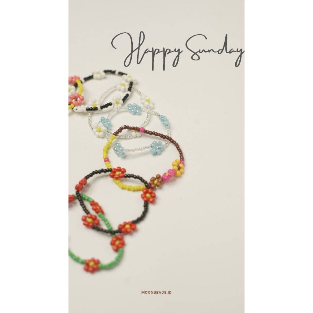 gelang manik custom nama