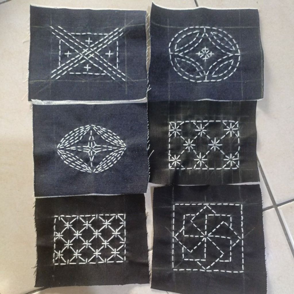 pacth denim emblem handmade