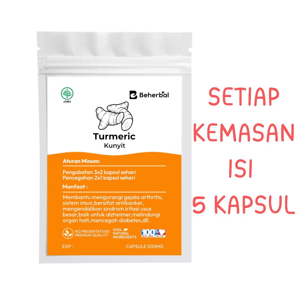 Kapsul Kunyit Original