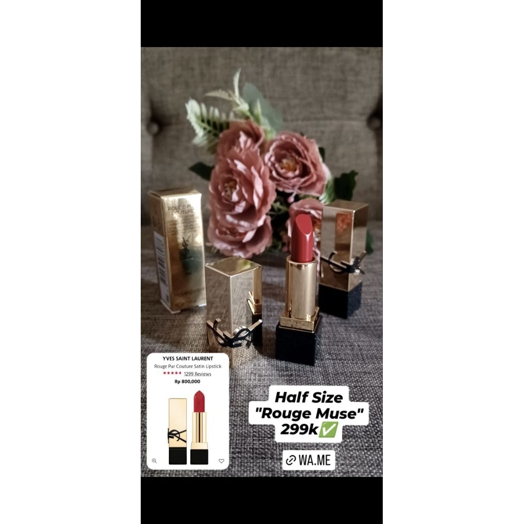 Lipstick Satin Red