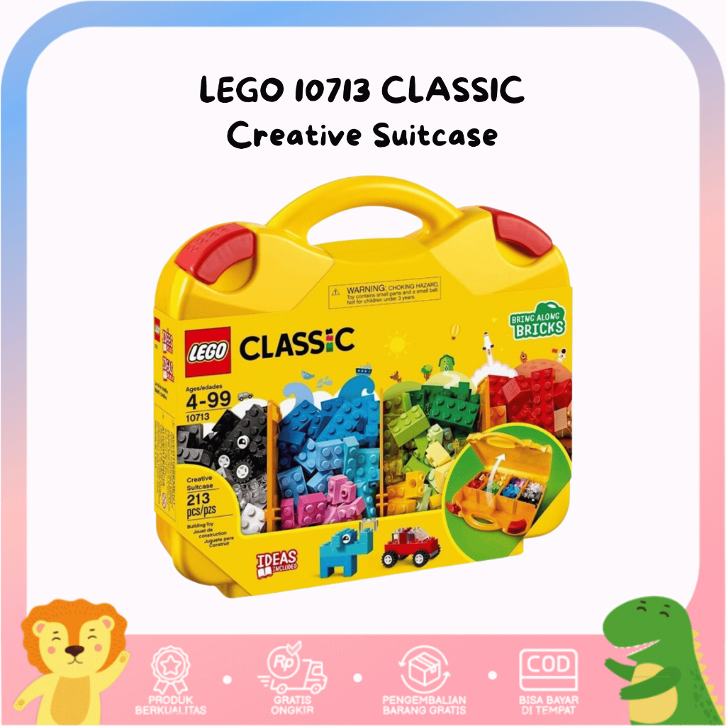 LEGO 10713 CLASSIC Creative Suitcase