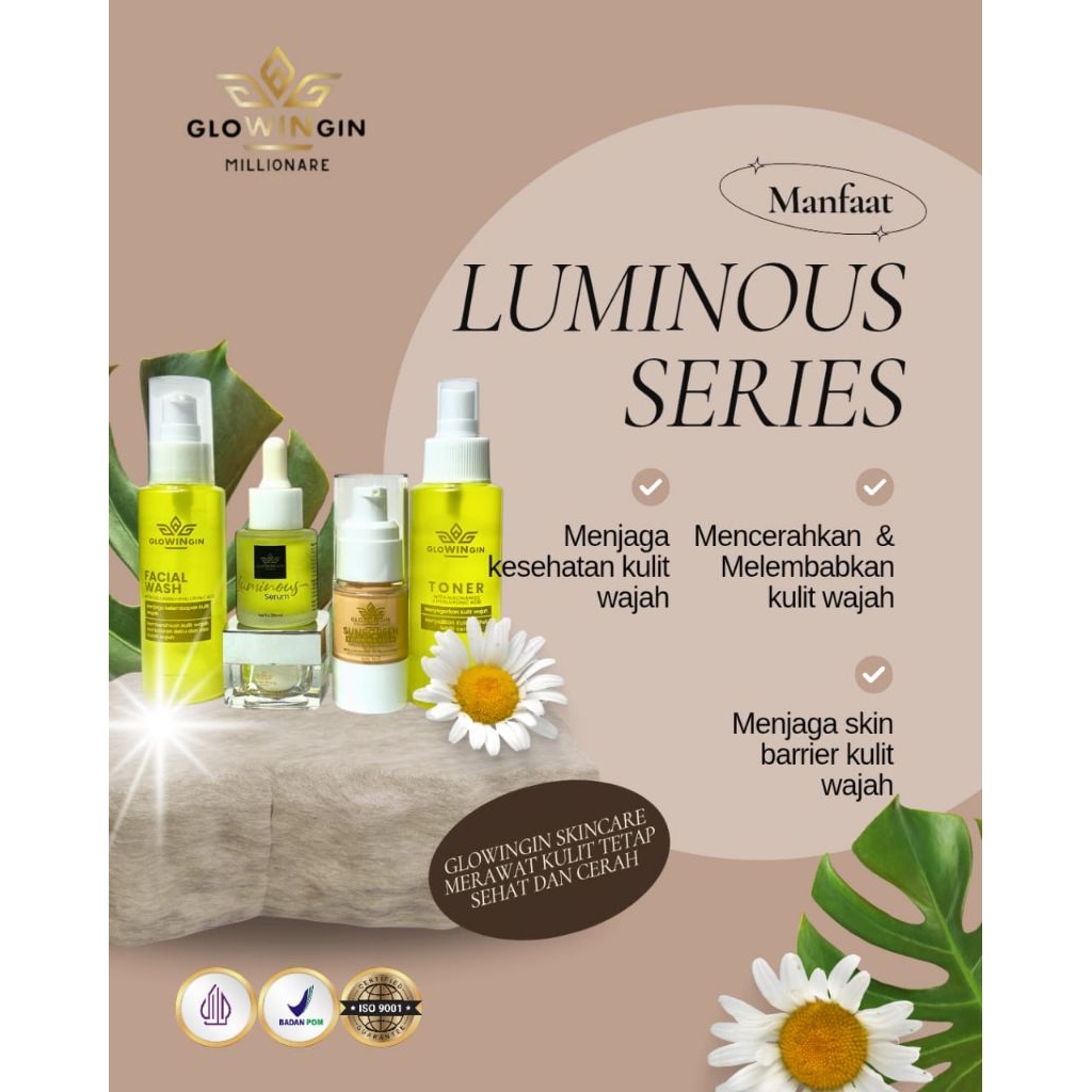 LUMINOUS SERIES BERETENING CREM