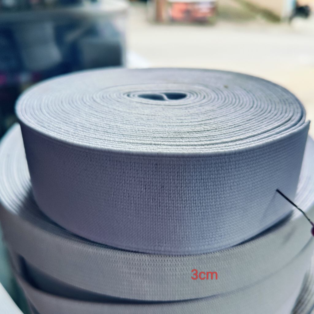 1(meter)karet elastis tebal 3cm