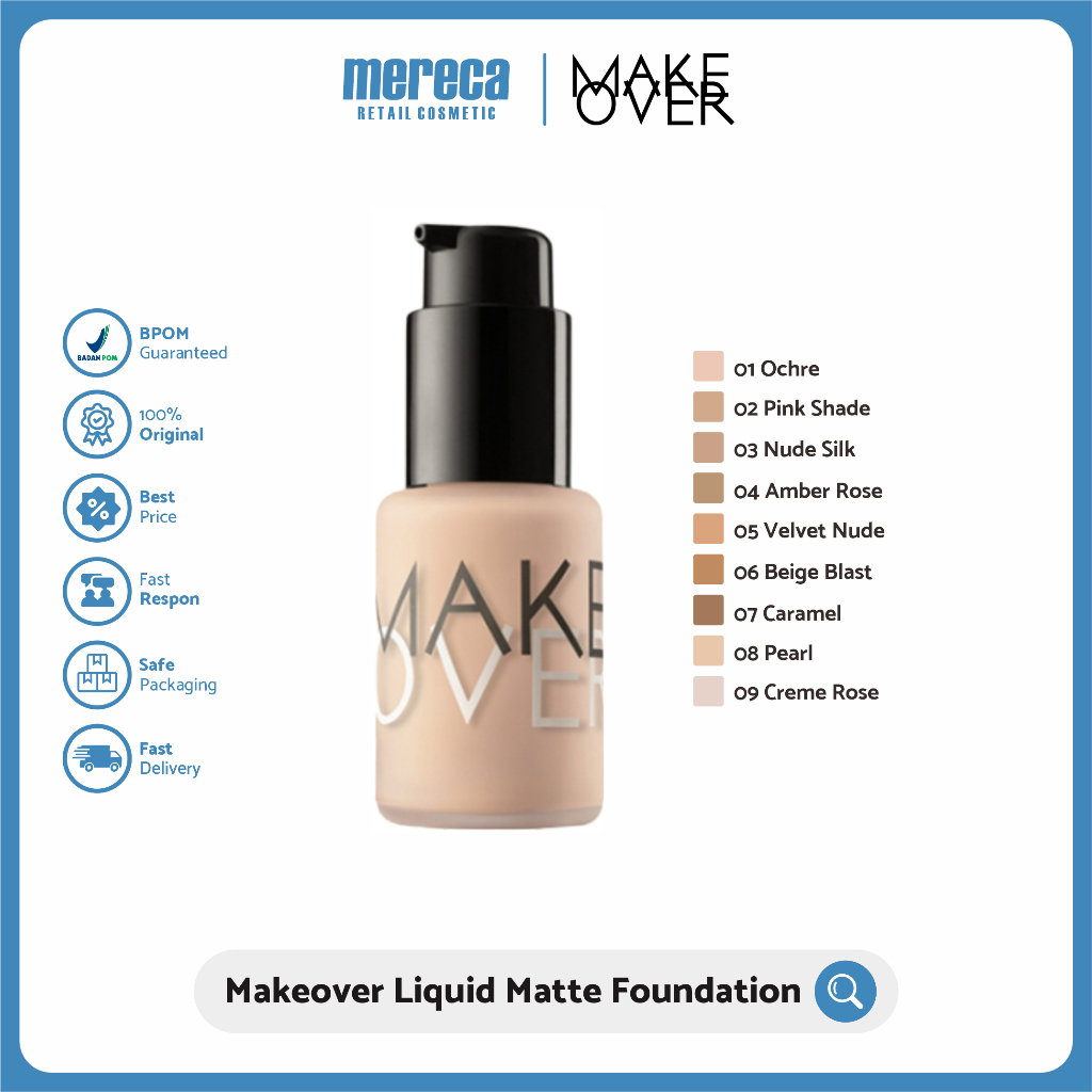 Makeover Ultra Cover Liquid Matte Foundation