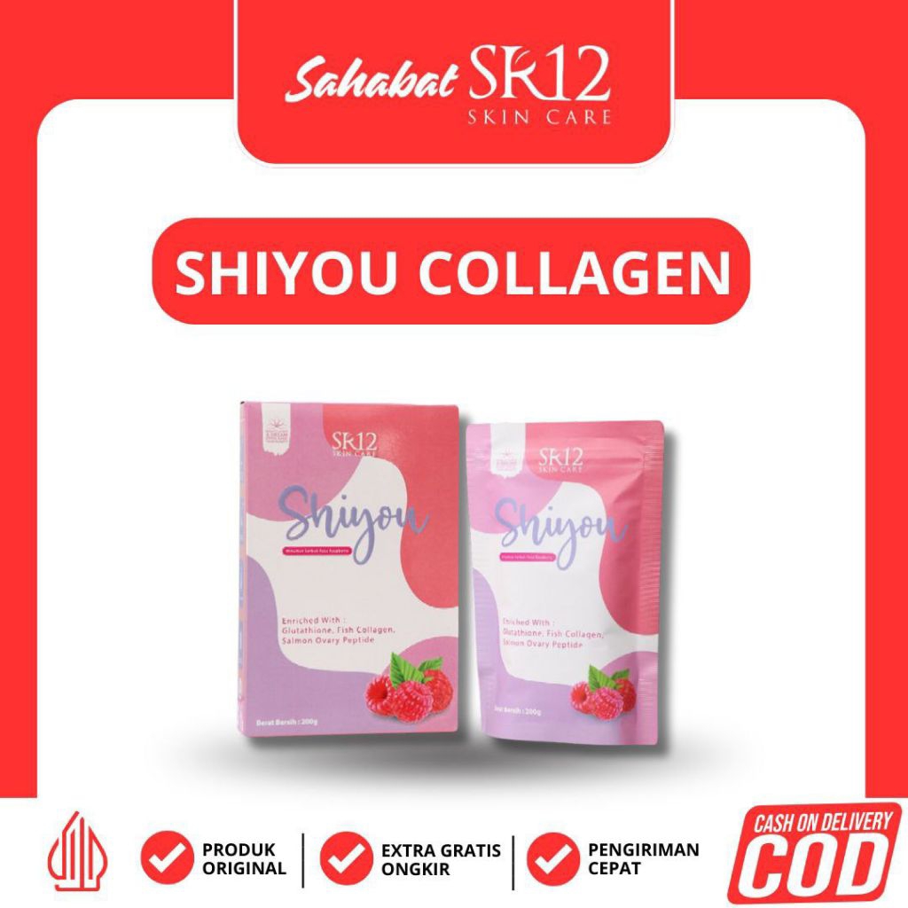 SR12 Shiyou Collagen Drink Raspberry