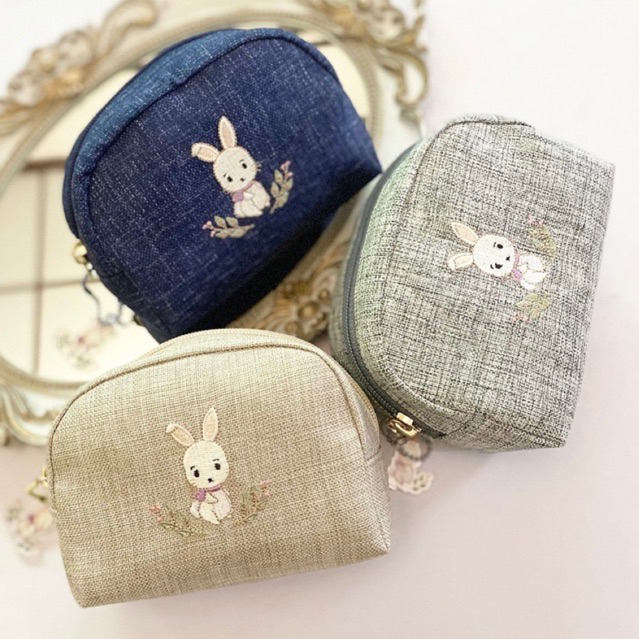 Mabelle Mici Bunny Rounded Pouch