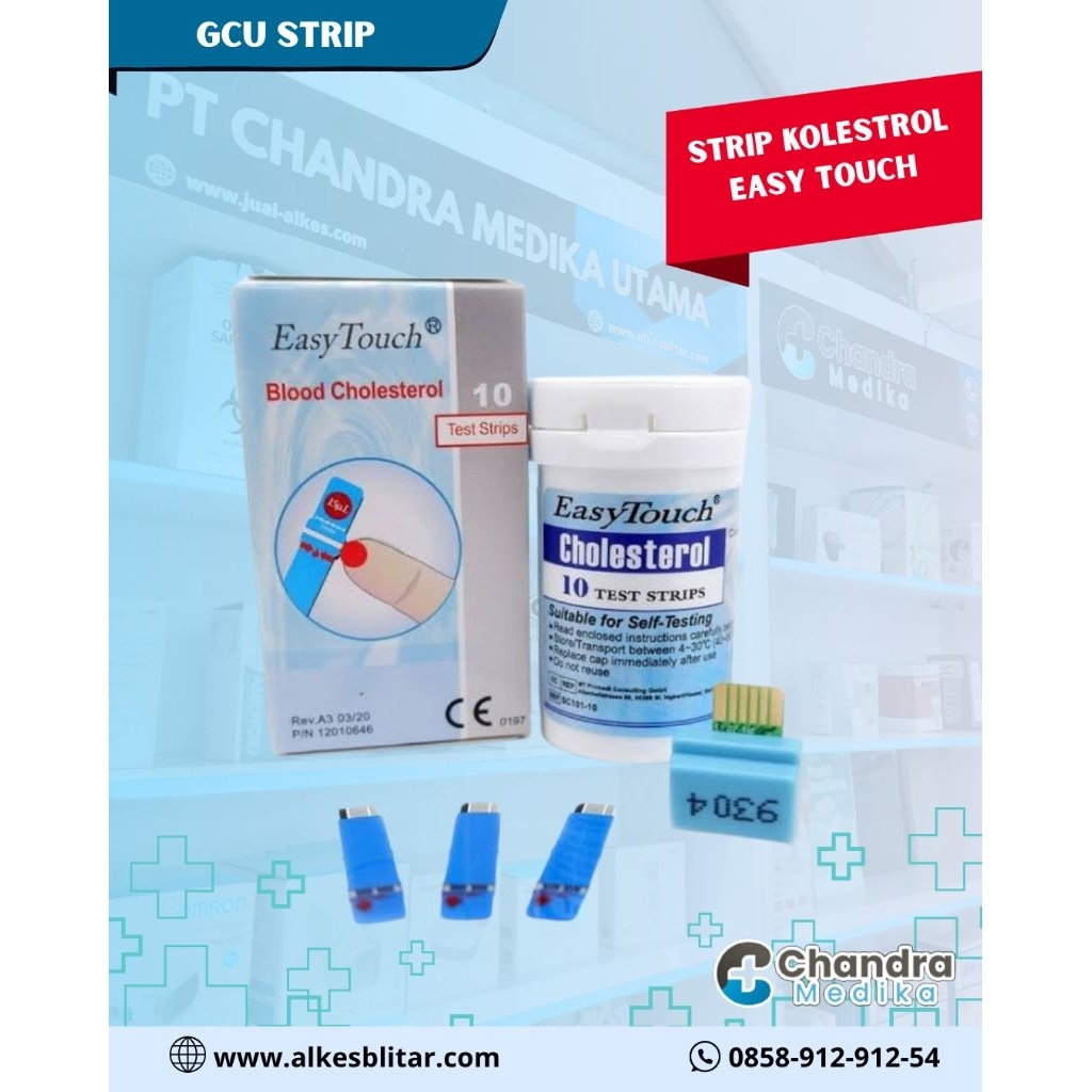 Strip Kolesterol Easy Touch