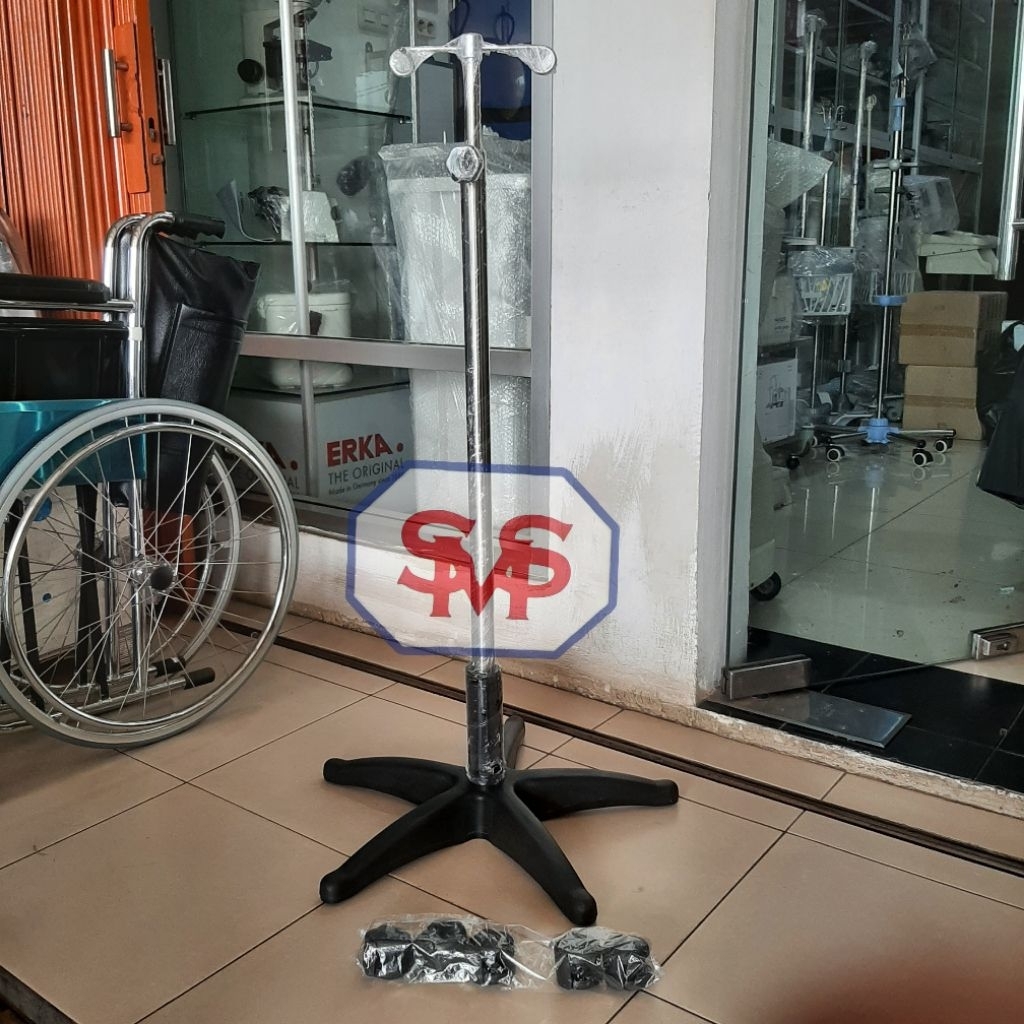 Tiang Infus Stainless