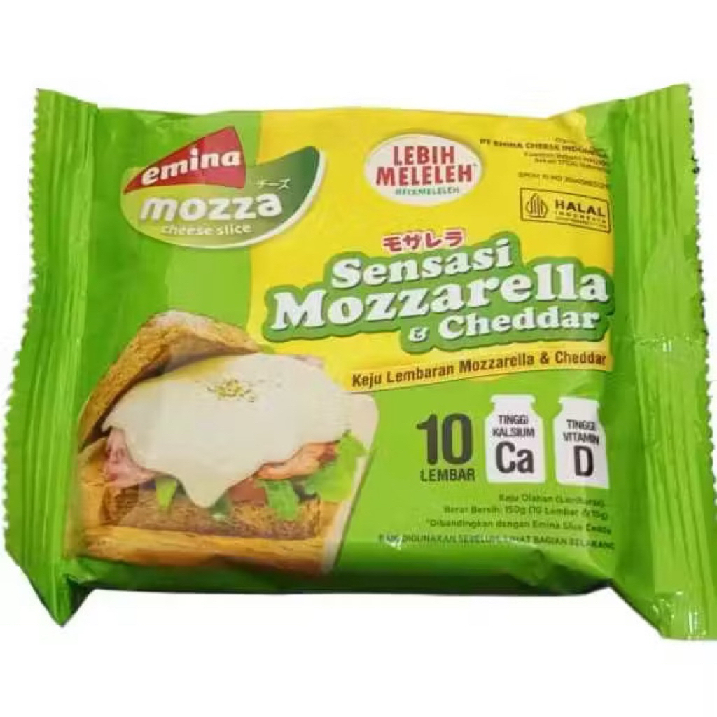 Emina Mozza Cheese Slice 10 Lembar