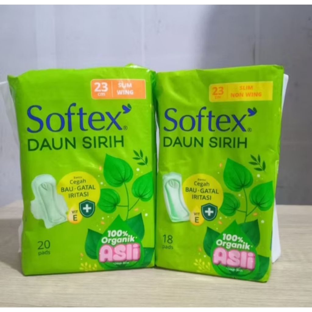 Softex Daun Sirih Pembalut Slim 23cm