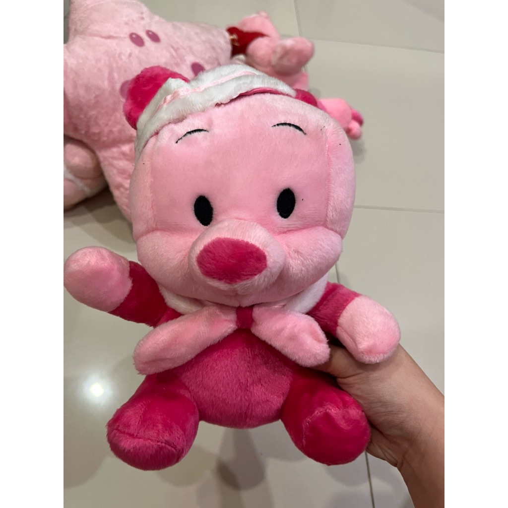 BONEKA PIGLET LUCU PRELOVED