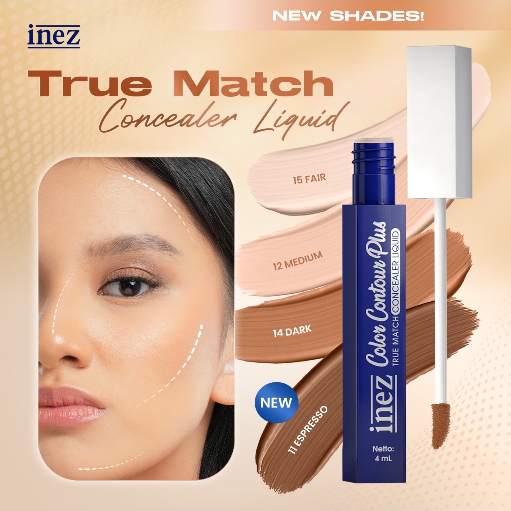Inez True Match Liquid Concealer