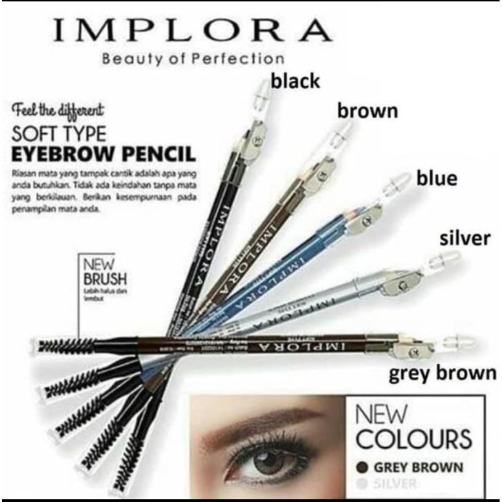 IMPLORA Eyebrow Pencil 2in1