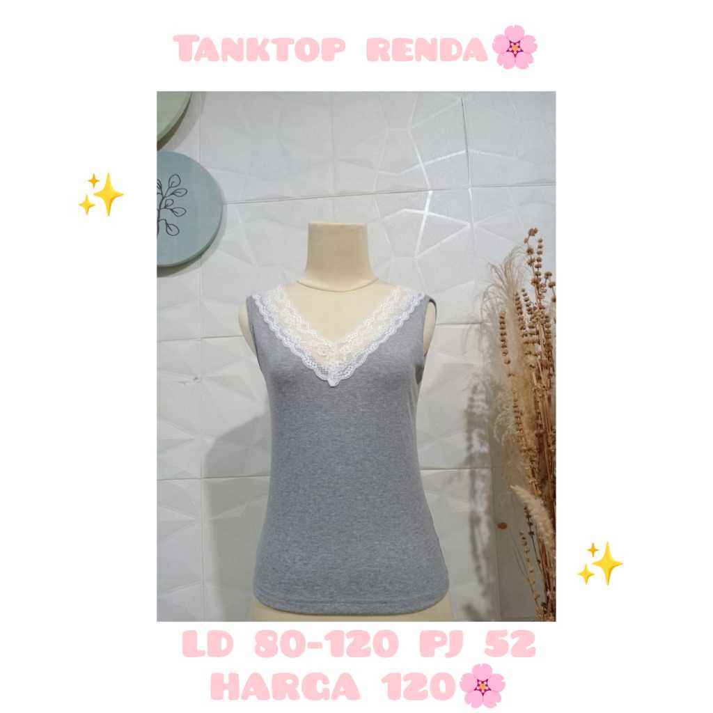 TANKTOP CEWE MODEL RENDA
