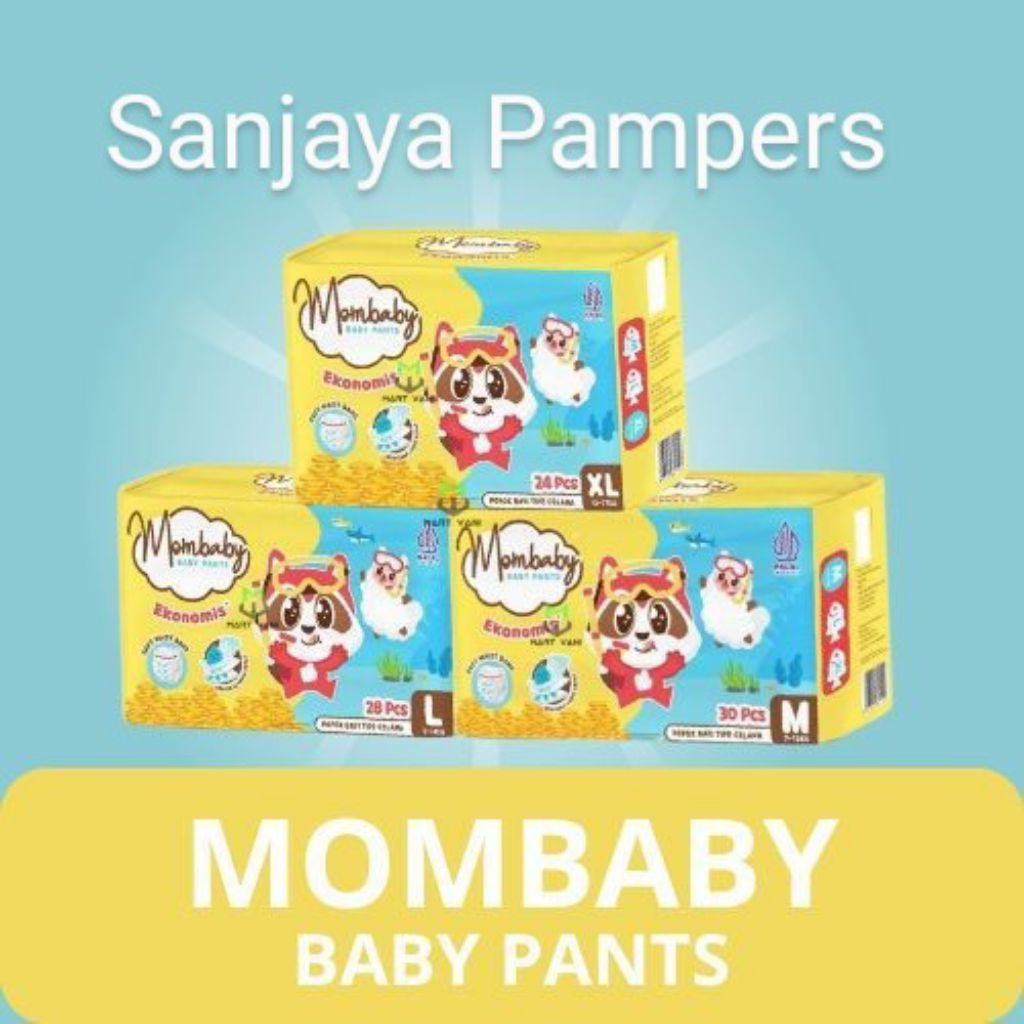 MOMBABY PANTS M L XL