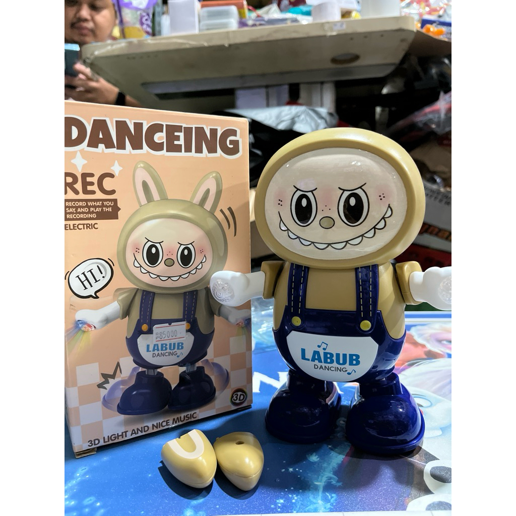 Sendy Toys mainan Labubu Dancing