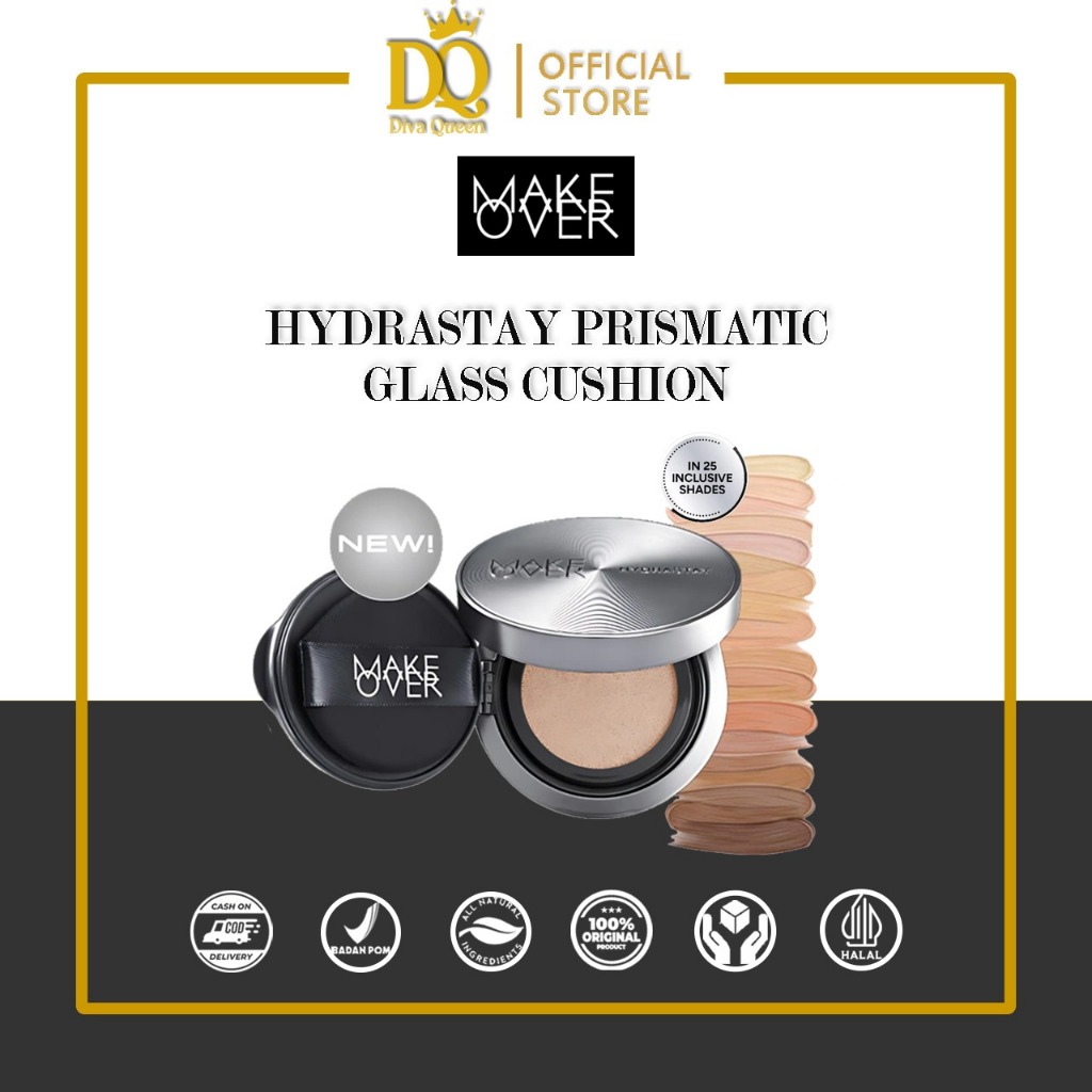 MAKE OVER HYDRASTAY PRISMATIC GLASS CUSHION