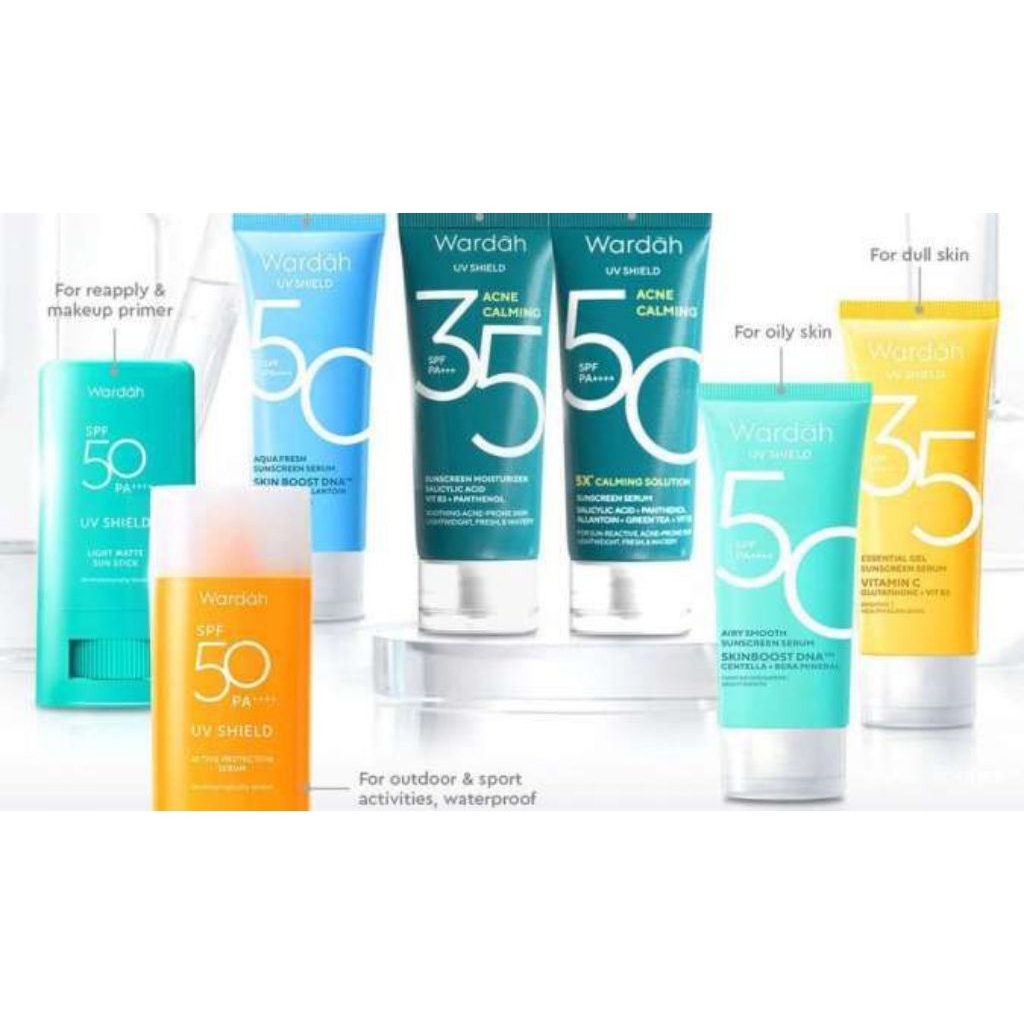Wardah Sunscreen UV Shield Series