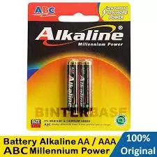 BATERAI ABC ALKALINE A3 - A2 / BATTERY