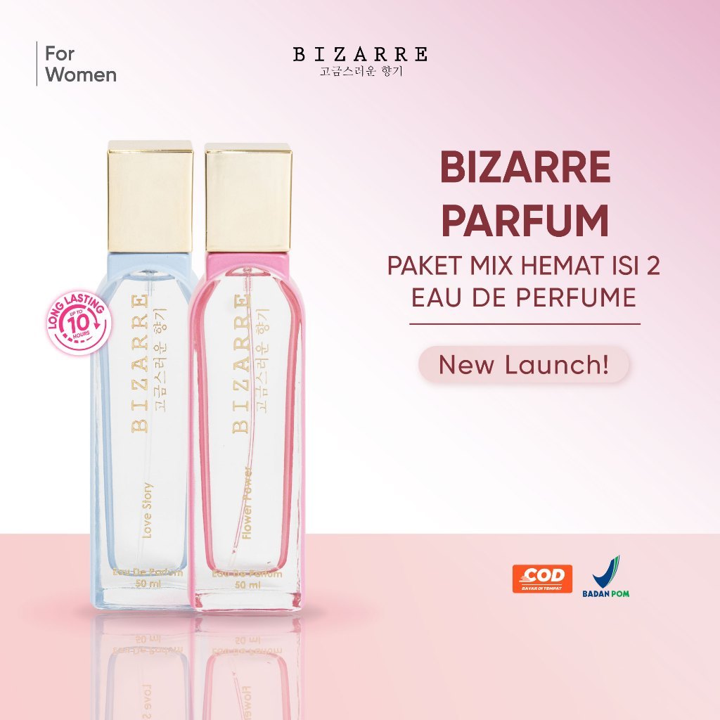 BIZARRE Parfum EDP Eau De Perfume - 50 ML / Bizarre Parfum
