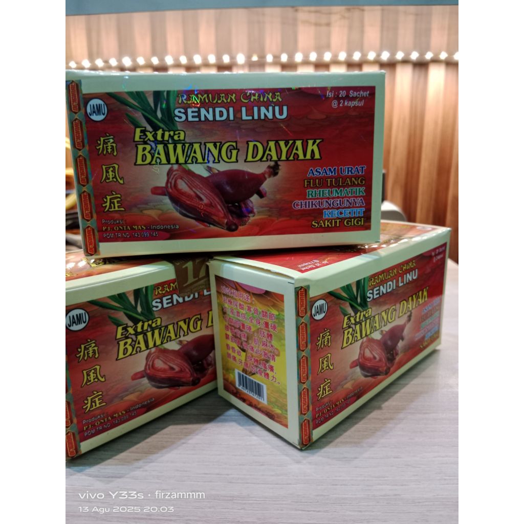 kapsul Sendi linu Extra bawang dayak