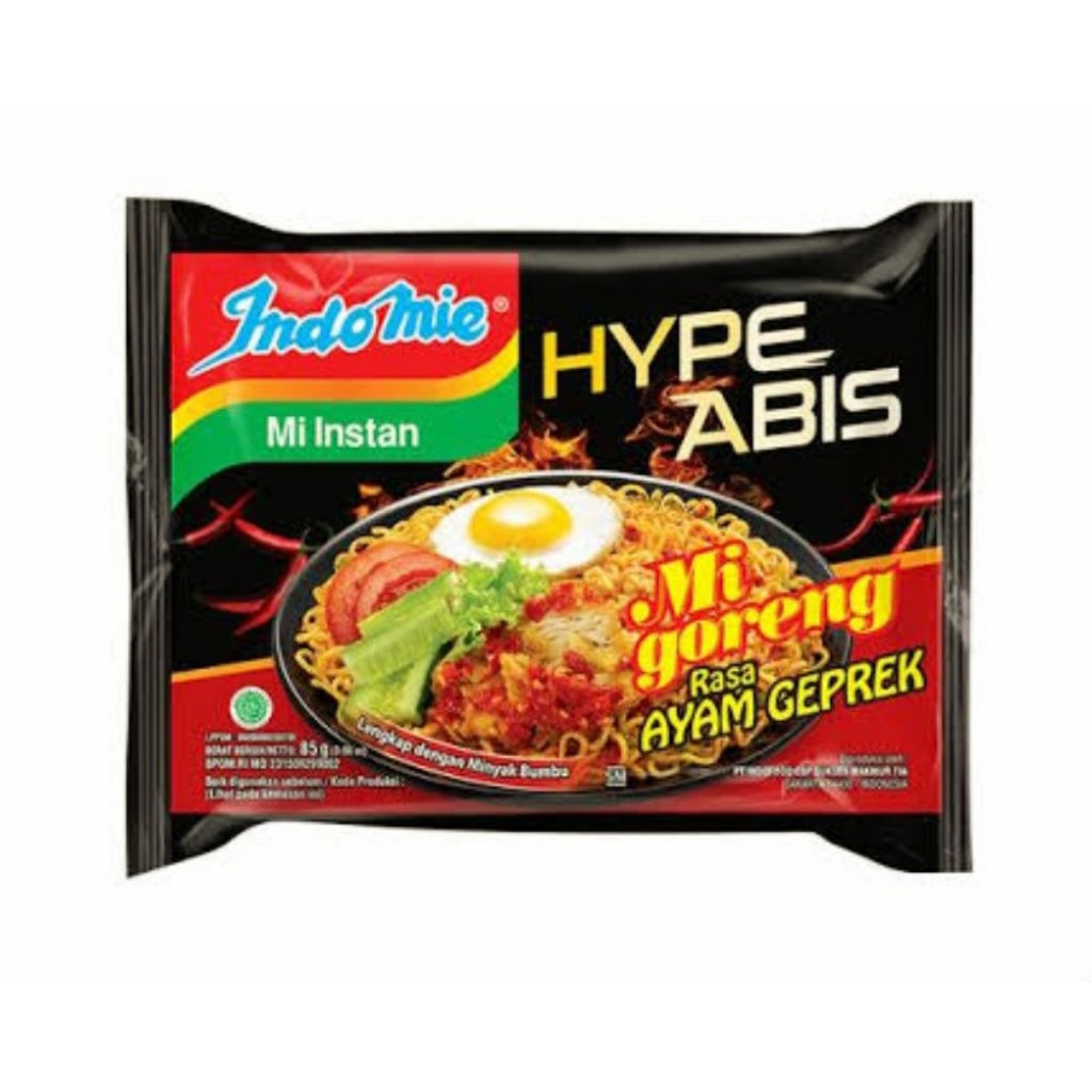 Indomie geprek hype abis