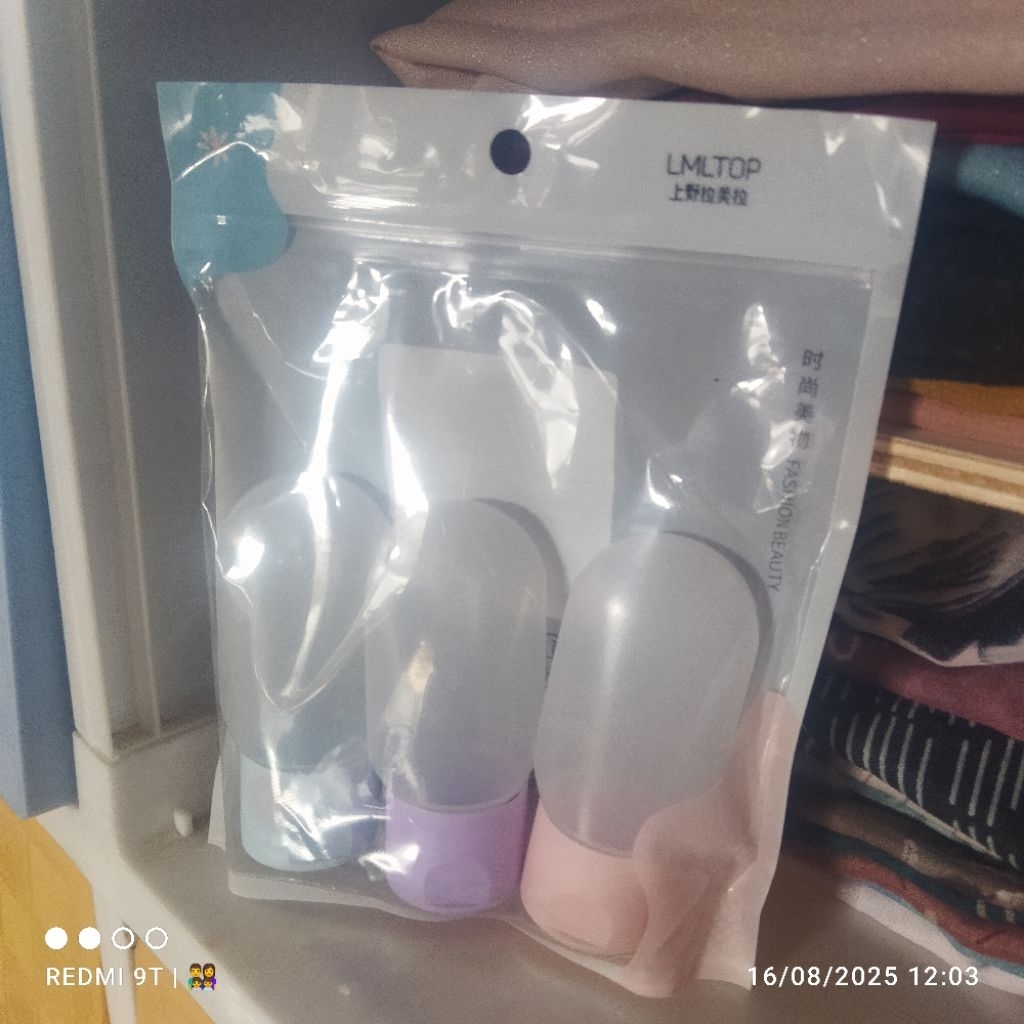 Wadah mini 30ml travel