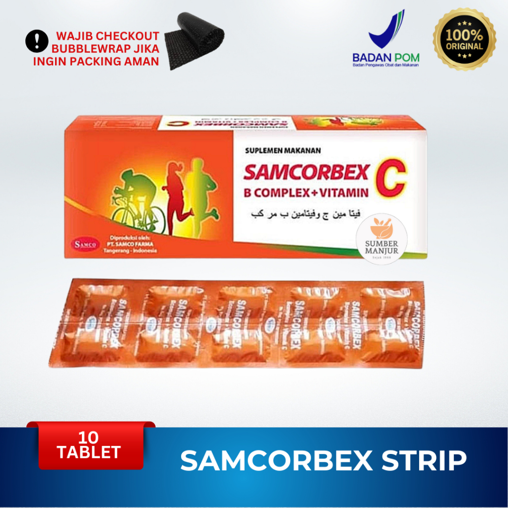 SAMCORBEX STRIP 10 TABLET
