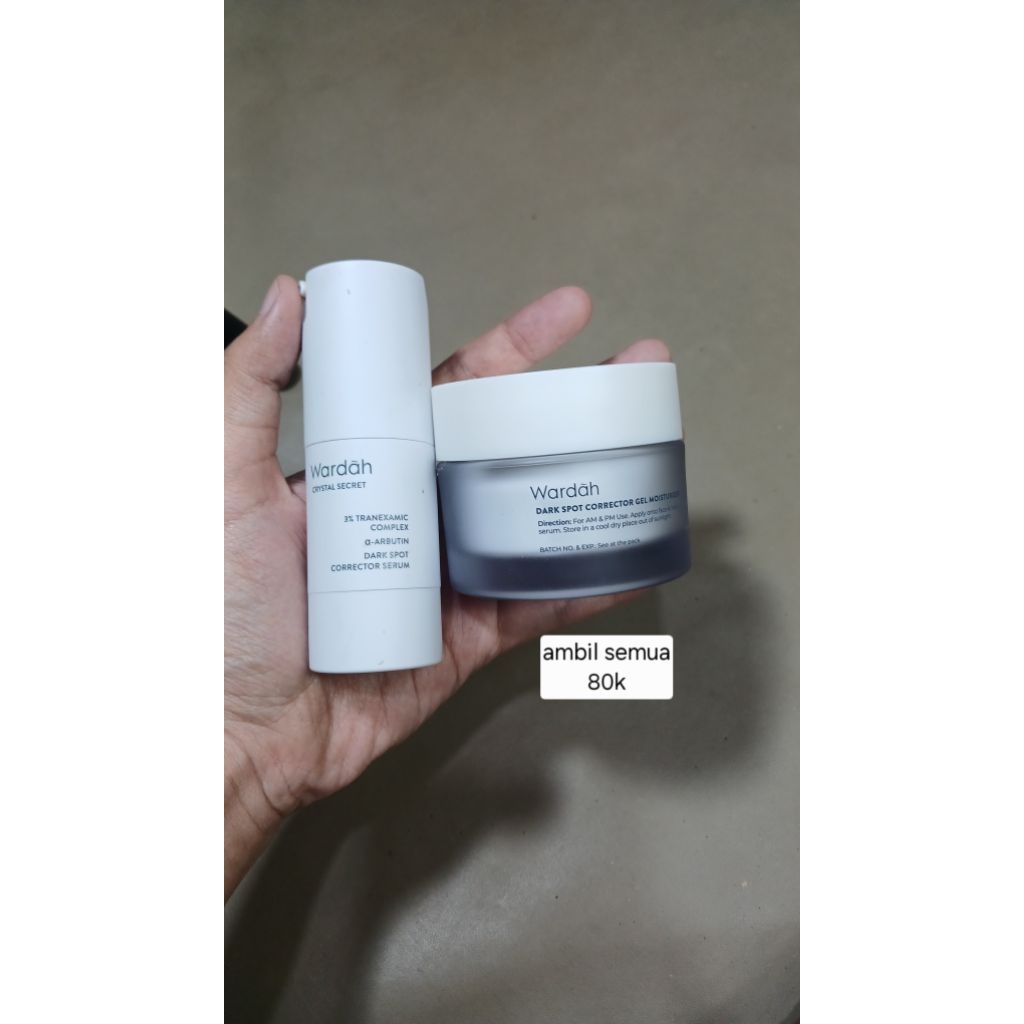 Moisturizer+ Serum Wardah