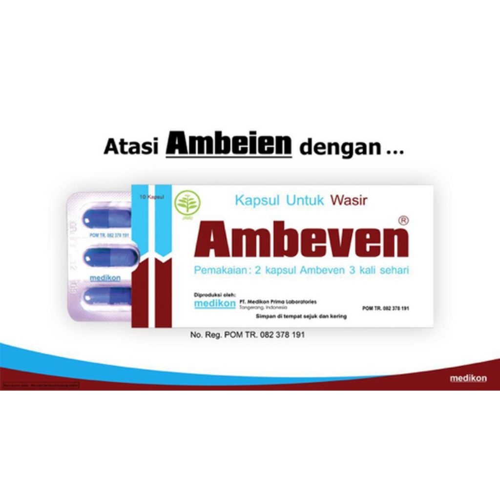 AMBEVEN obat wasir tablet