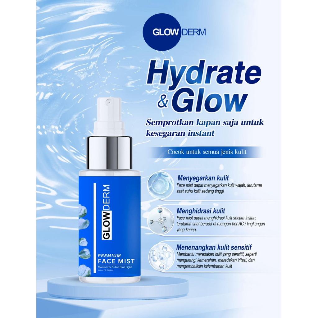 Face mist Spray by Glowderm