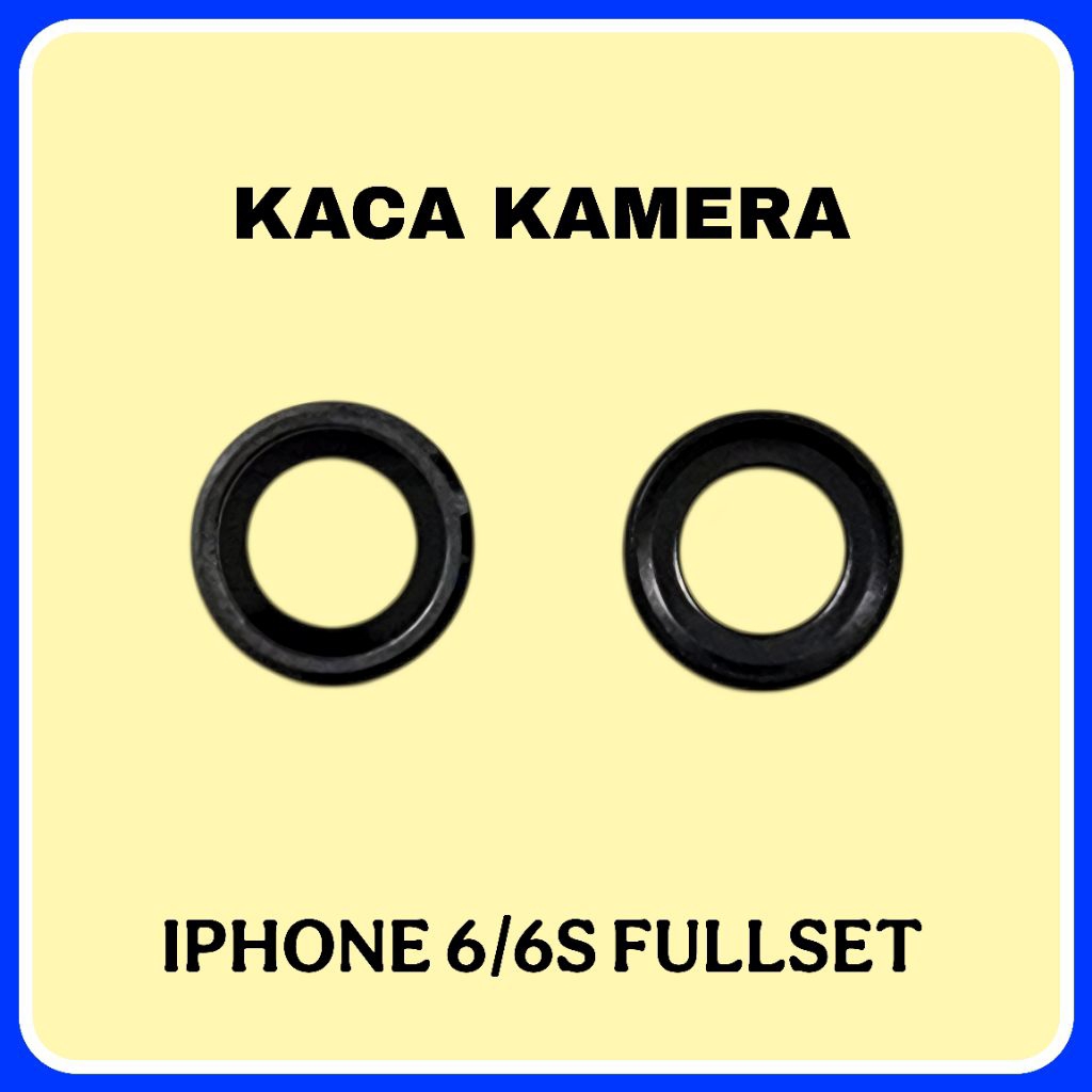 kaca lensa kamera iphone 6 / 6s FULLSET