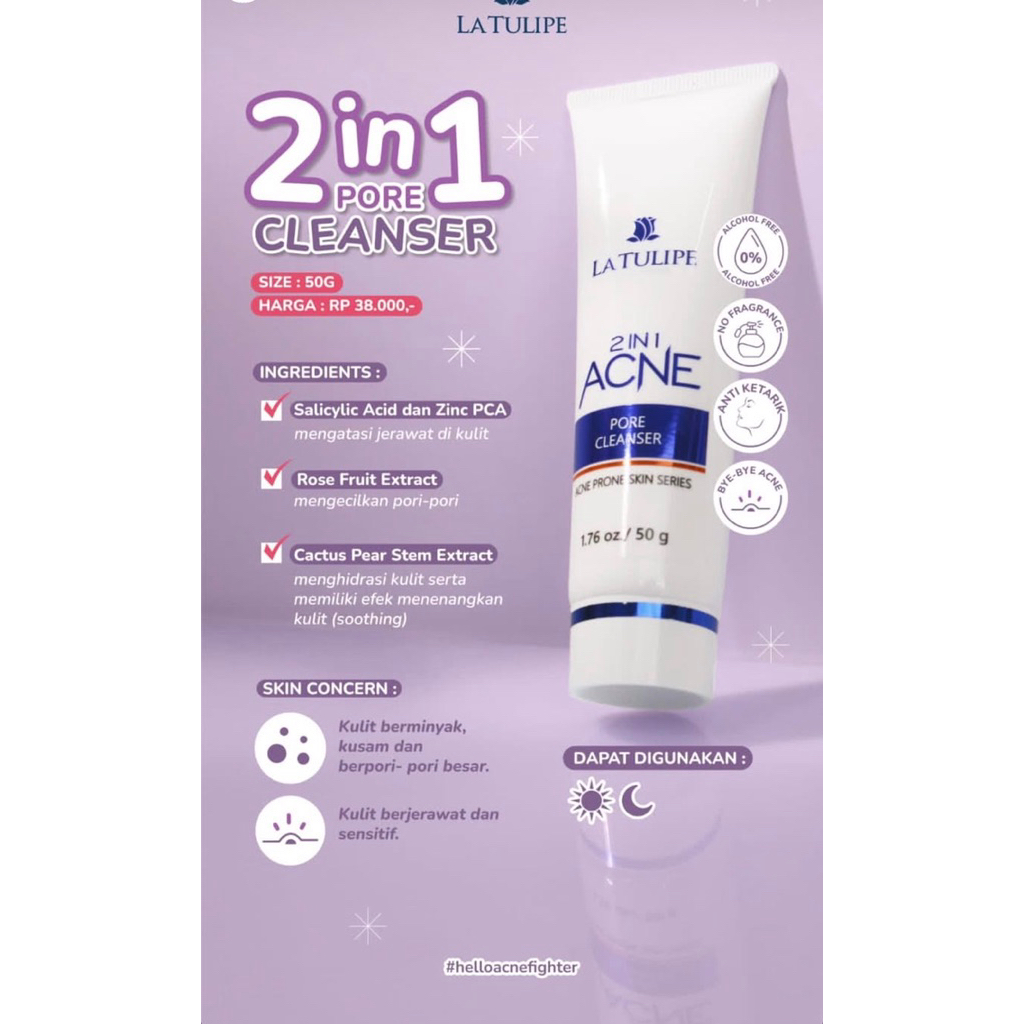 LATULIPE 2 IN 1 PORE CLEANSER