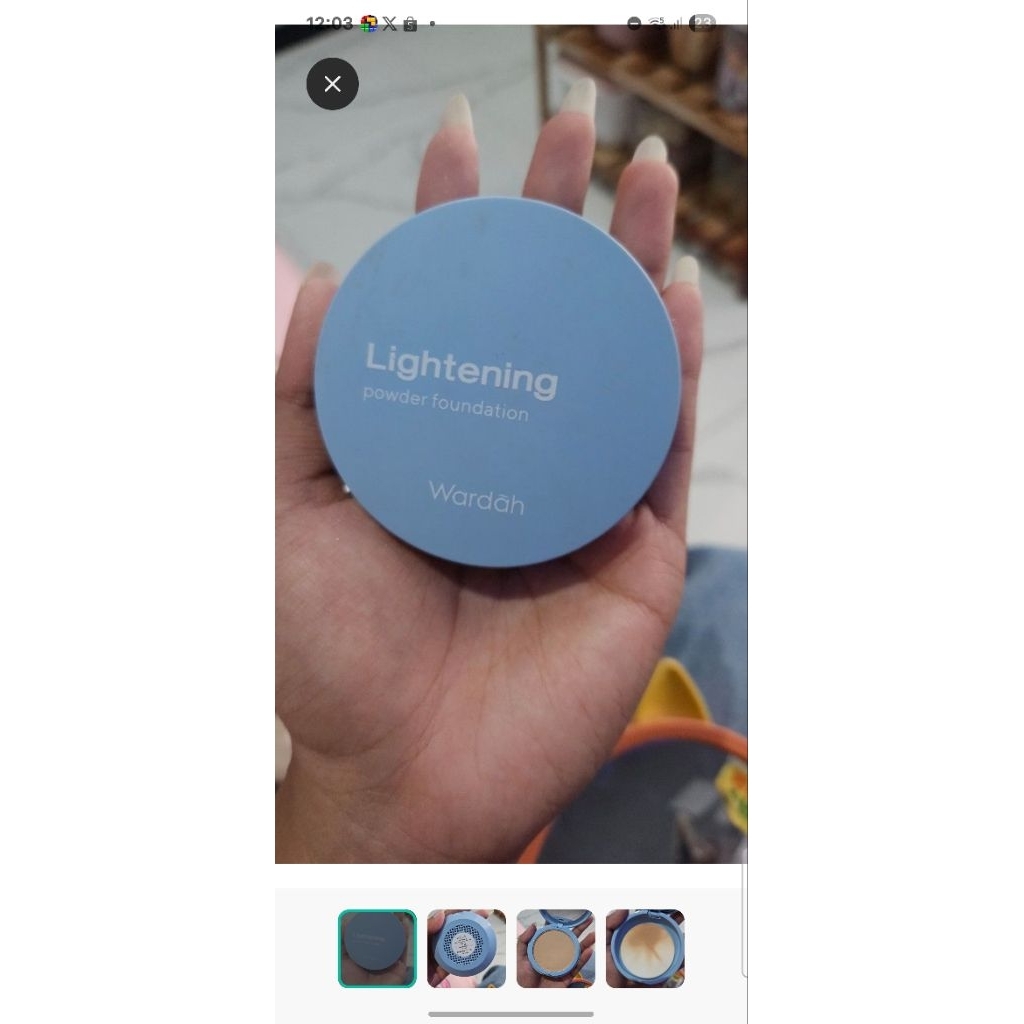 powder foundi wardah