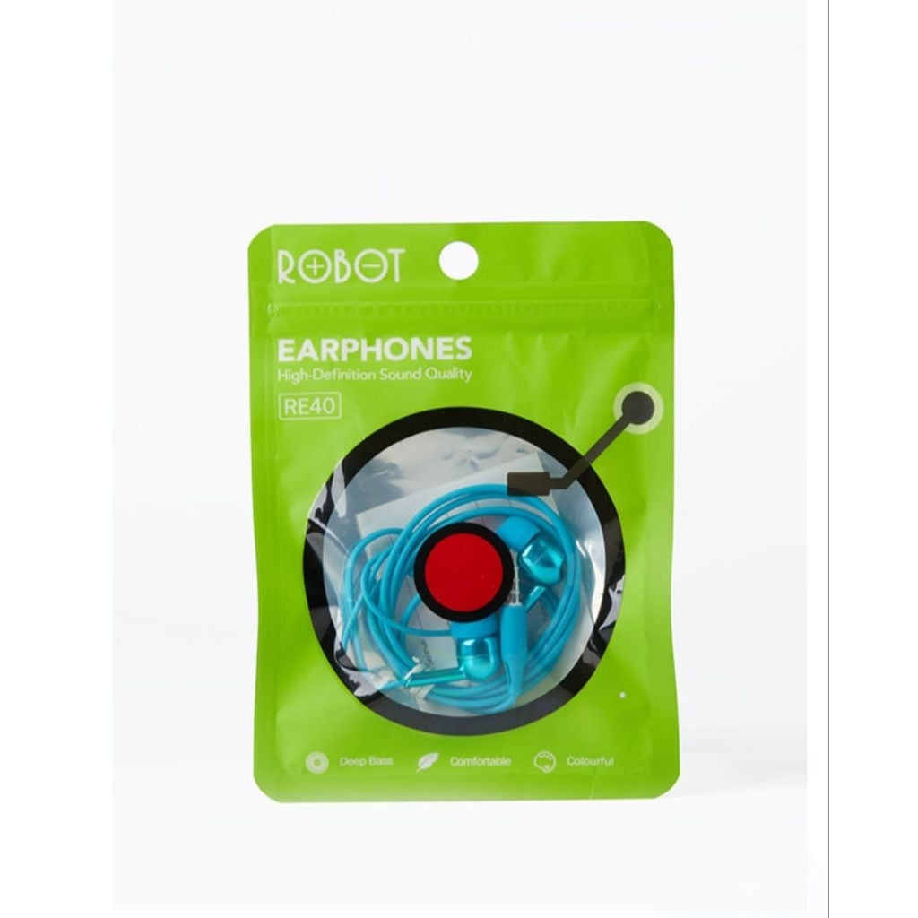 HEADSET EARPHONE ROBOT RE40