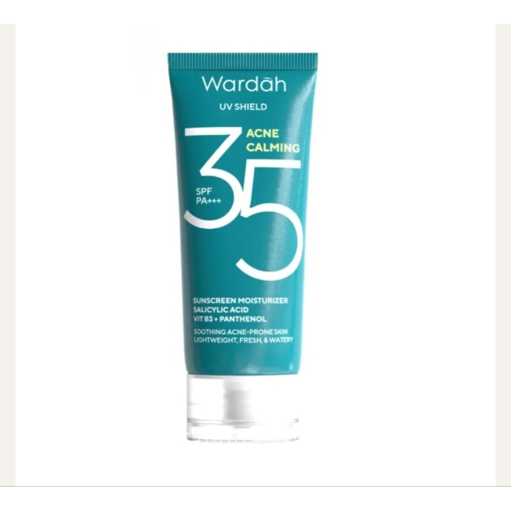 sunscreen wardah acne calming