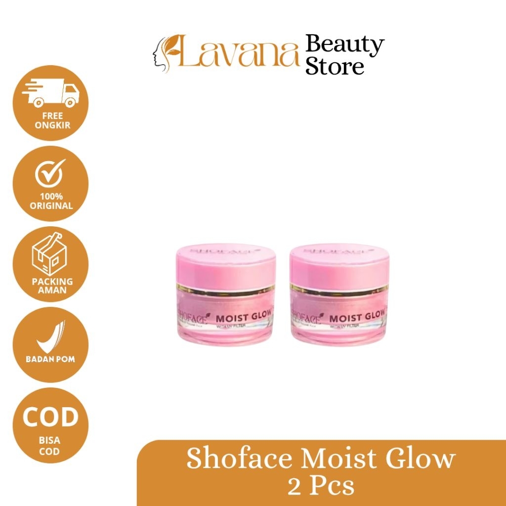 2 Pcs Shoface Moist Glow