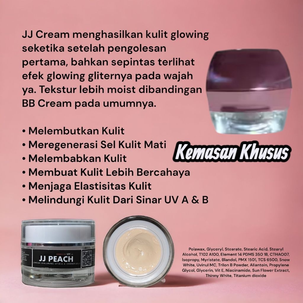 JJ Peach Kemasan Custom