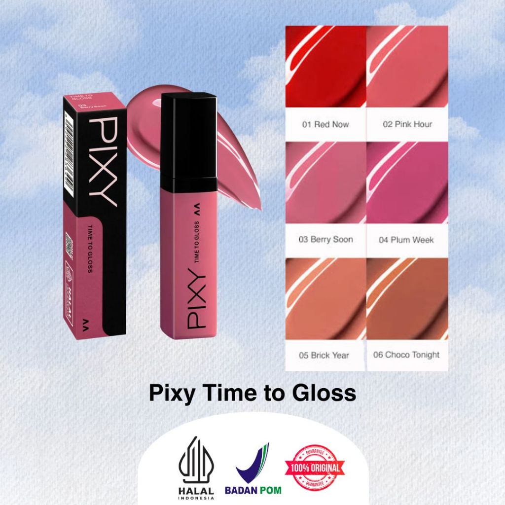 ** Halokosmetik ** Pixy Time to Gloss