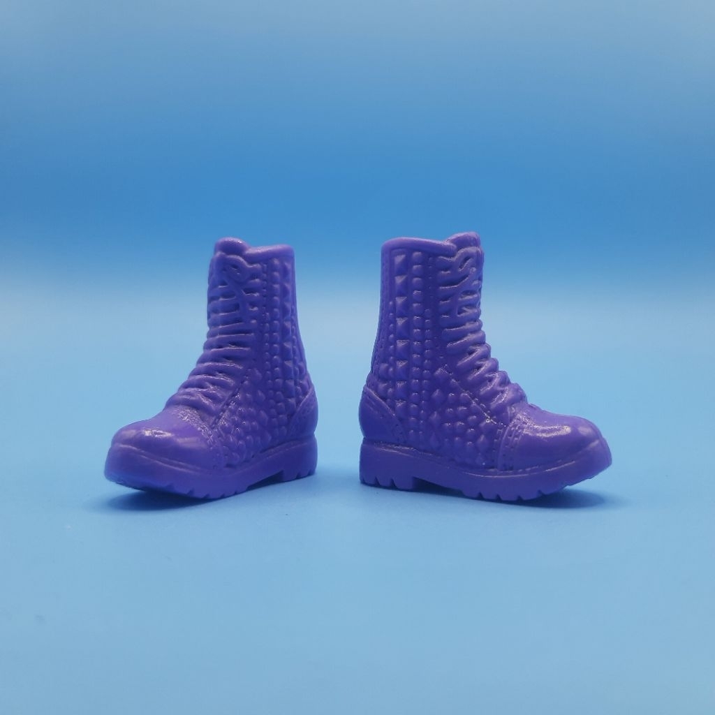 Sepatu Mainan Boneka-Combat Boots