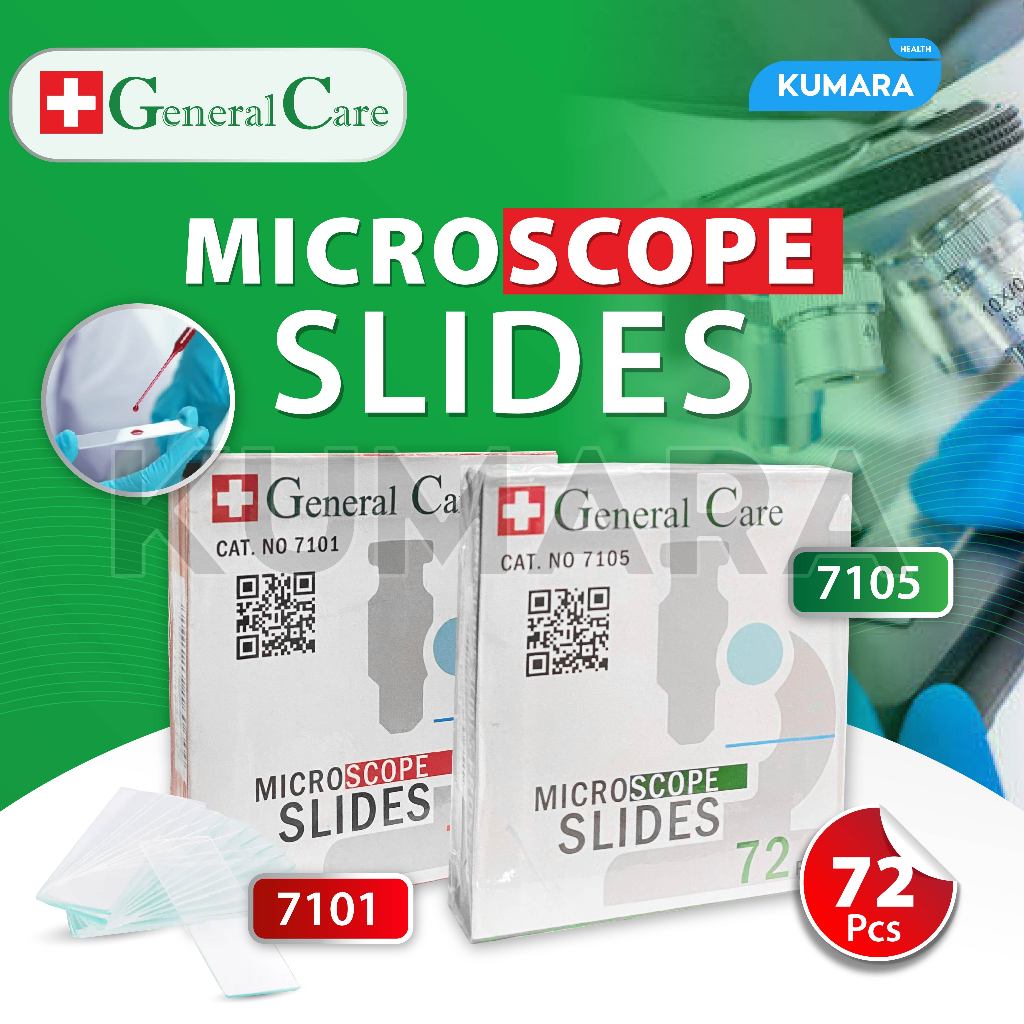 GENERAL CARE - Microscope Slide / Slide Kaca Mikroskop