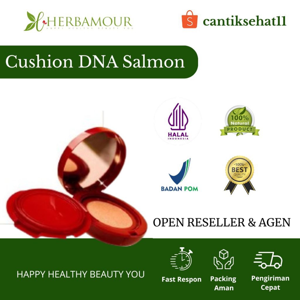 Cushion DNA SALMON TINTED SUNSCREEN