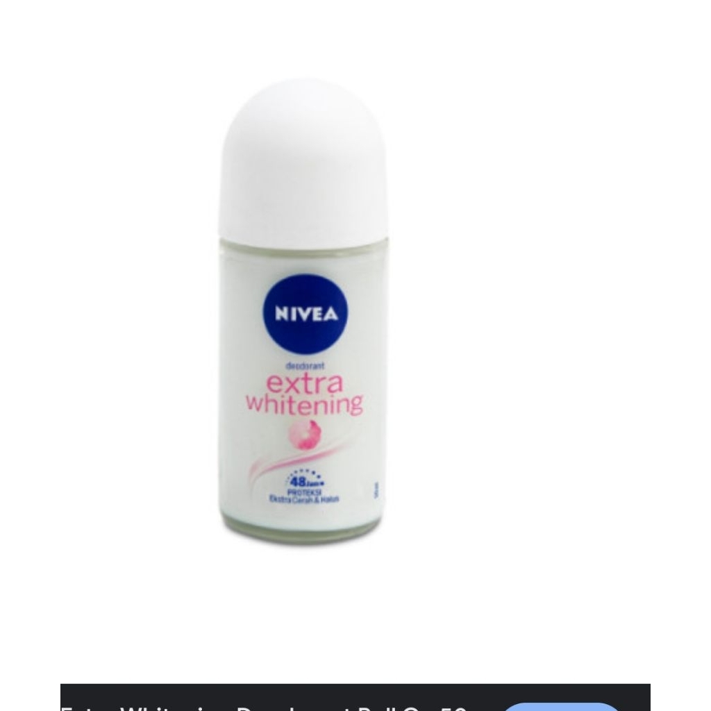 deodorant Nivea extra whitening cewek 50ml