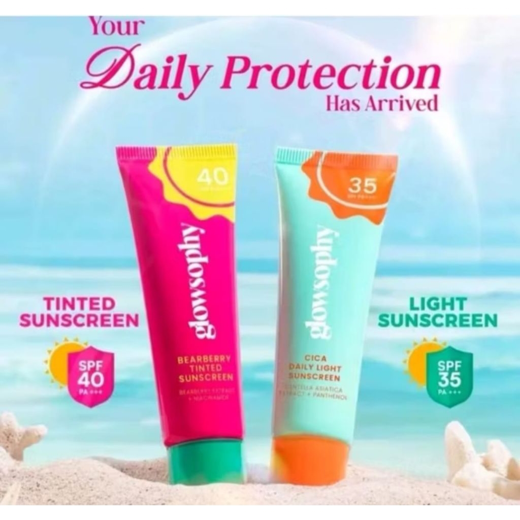GLOWSOPHY SUNSCREEN SPF 35 | SPF 40 30ML