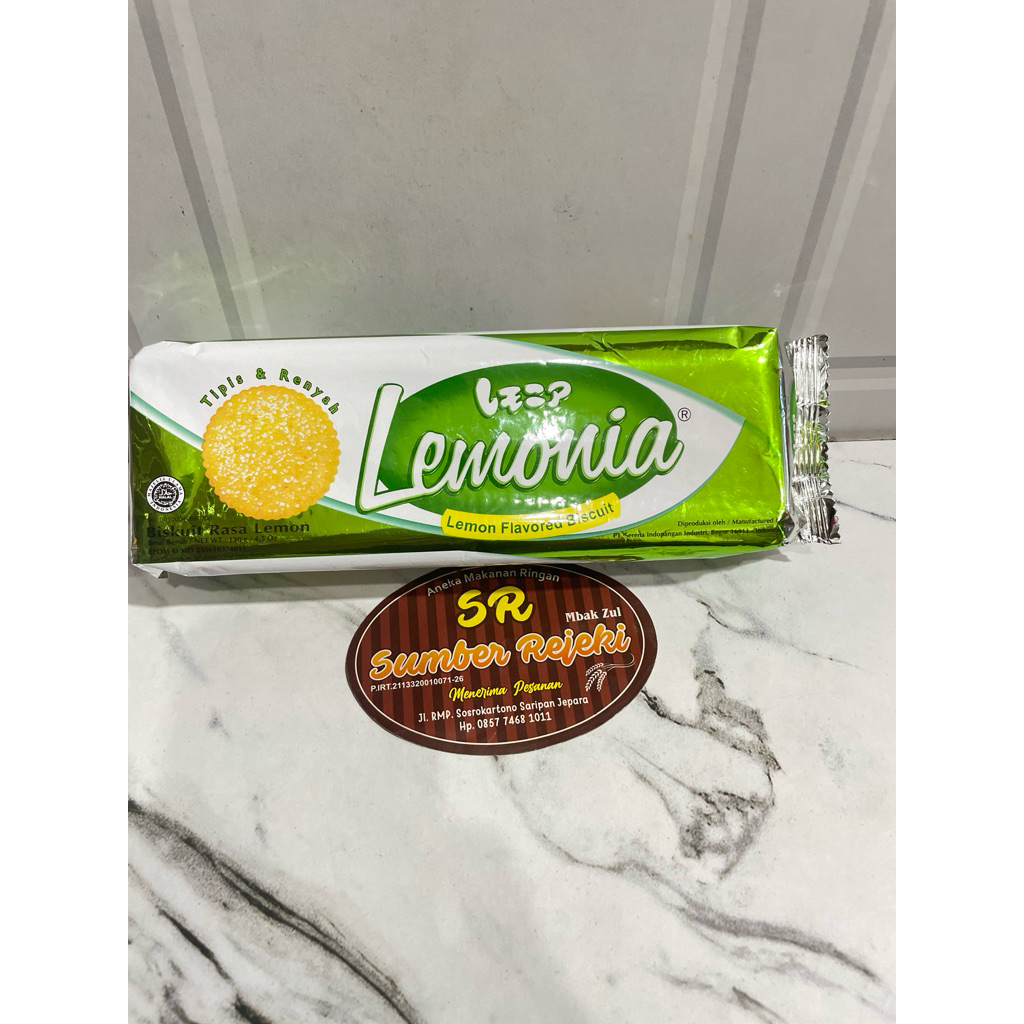 LEMONIA LEMON FLAVORED BISCUIT BERAT 130gram