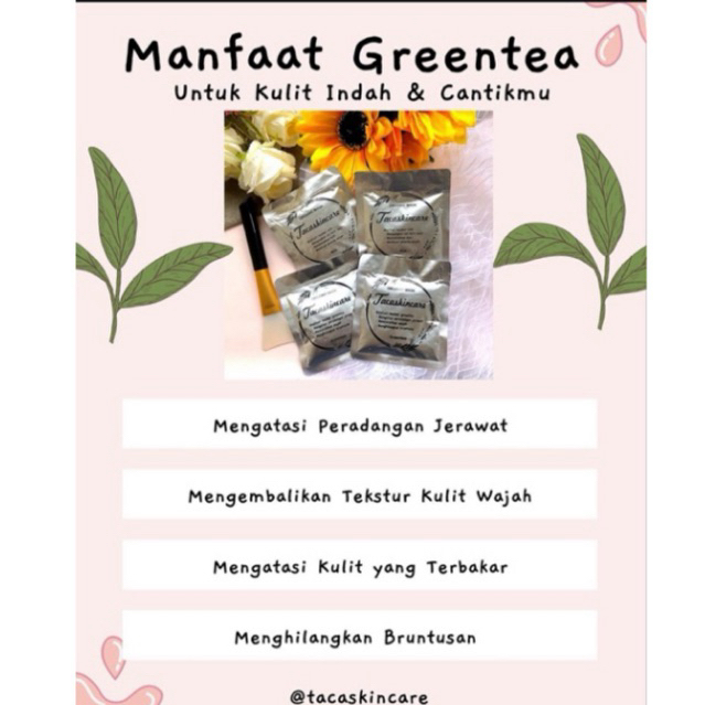 Masker Greentea