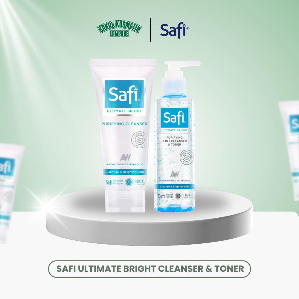 SAFI ULTIMATE BRIGHT CLEANSER & TONER