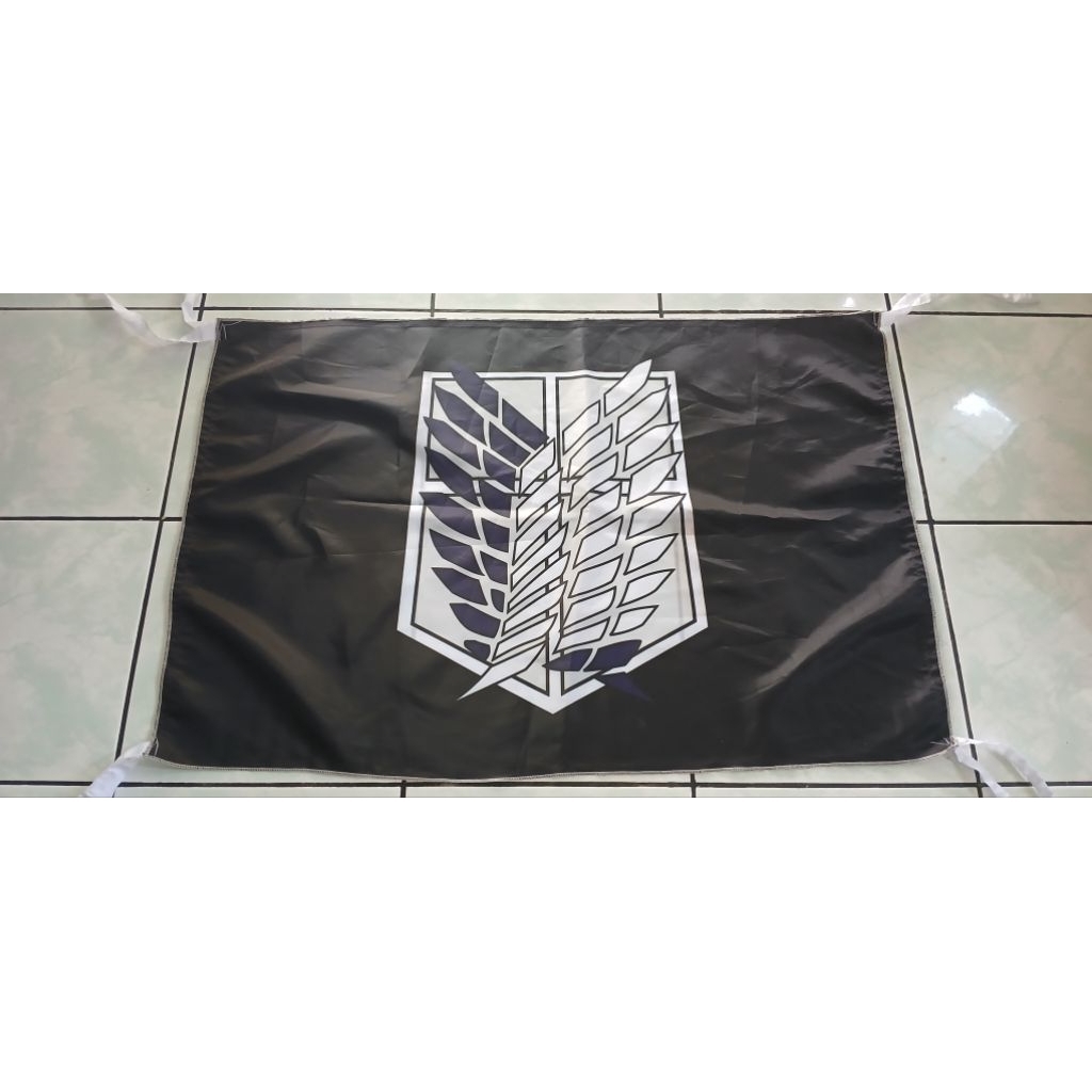 Bendera Attack on Titan 85 x 60